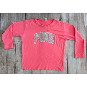 Women's Large Lightweight Crew VS PINK Sweatshirt
